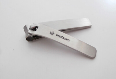 Nagelknipser PFEILRING Rostfrei Inox, Stainless brushed  5,8 cm Nail Clipper!
