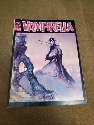 VAMPIRELLA # 4 Warren 1970 Vaughn Bode   Jeff Jones Horror Monster