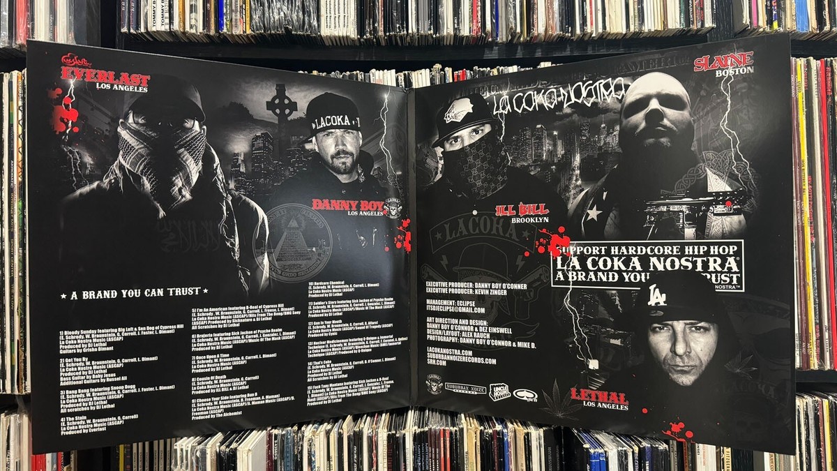 ILL BILL, La Coka Nostra など 6枚 Hip Hop LA COKA NOSTRA - A BRAND YOU CAN TRUST (VINYL 2LP) 2008!! RARE