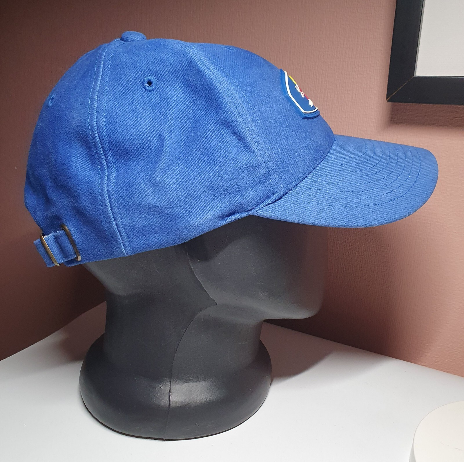 Casquette Vintage BENETTON FORMULA 1 RENAULT - Pilote Jean Alesi - Taille Unique - Bleu - Occasion - Collection F1
