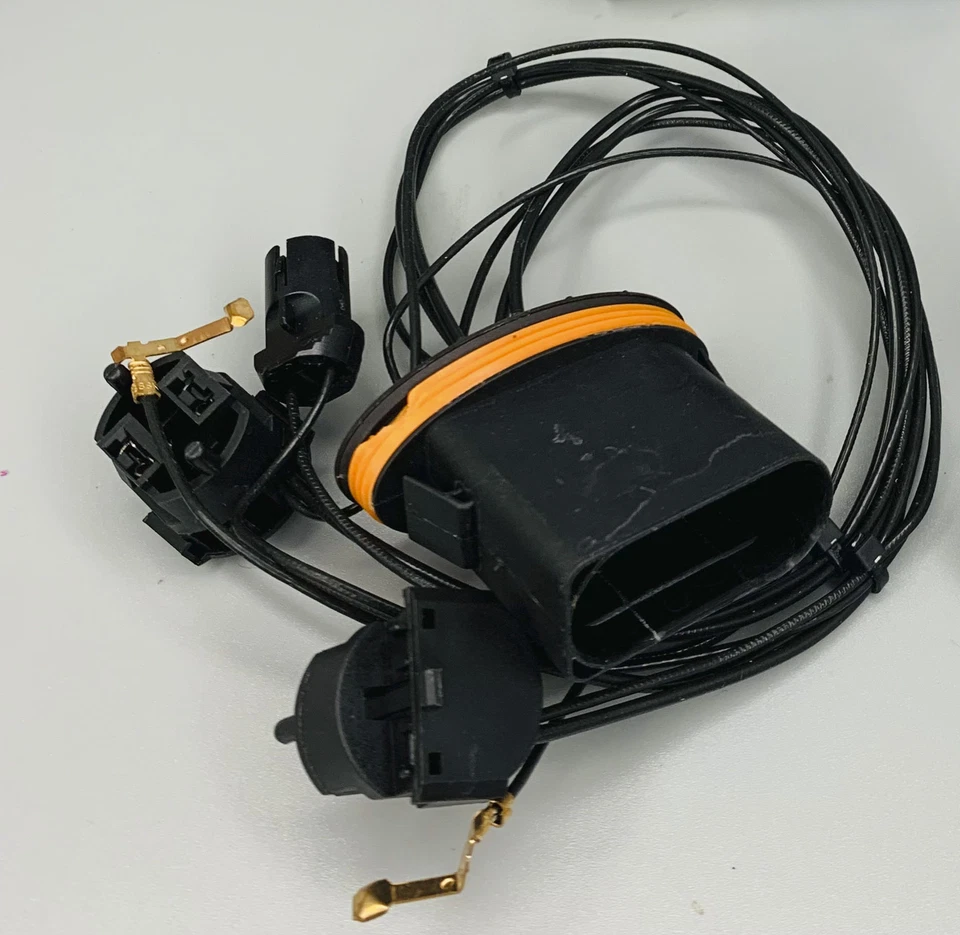 Arnés de cables de bombilla y faro CrystalVision para Mercedes C300 PHILIPS H7 Foto 4 de 4