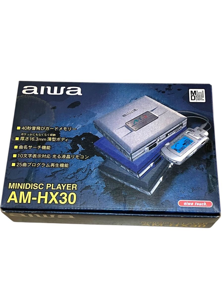【ジャンク】aiwa MDプレーヤー AM-HX30 AIWA アイワ MD PLAYER MDプレーヤー AM-HX30ジャンク品 - メルカリ