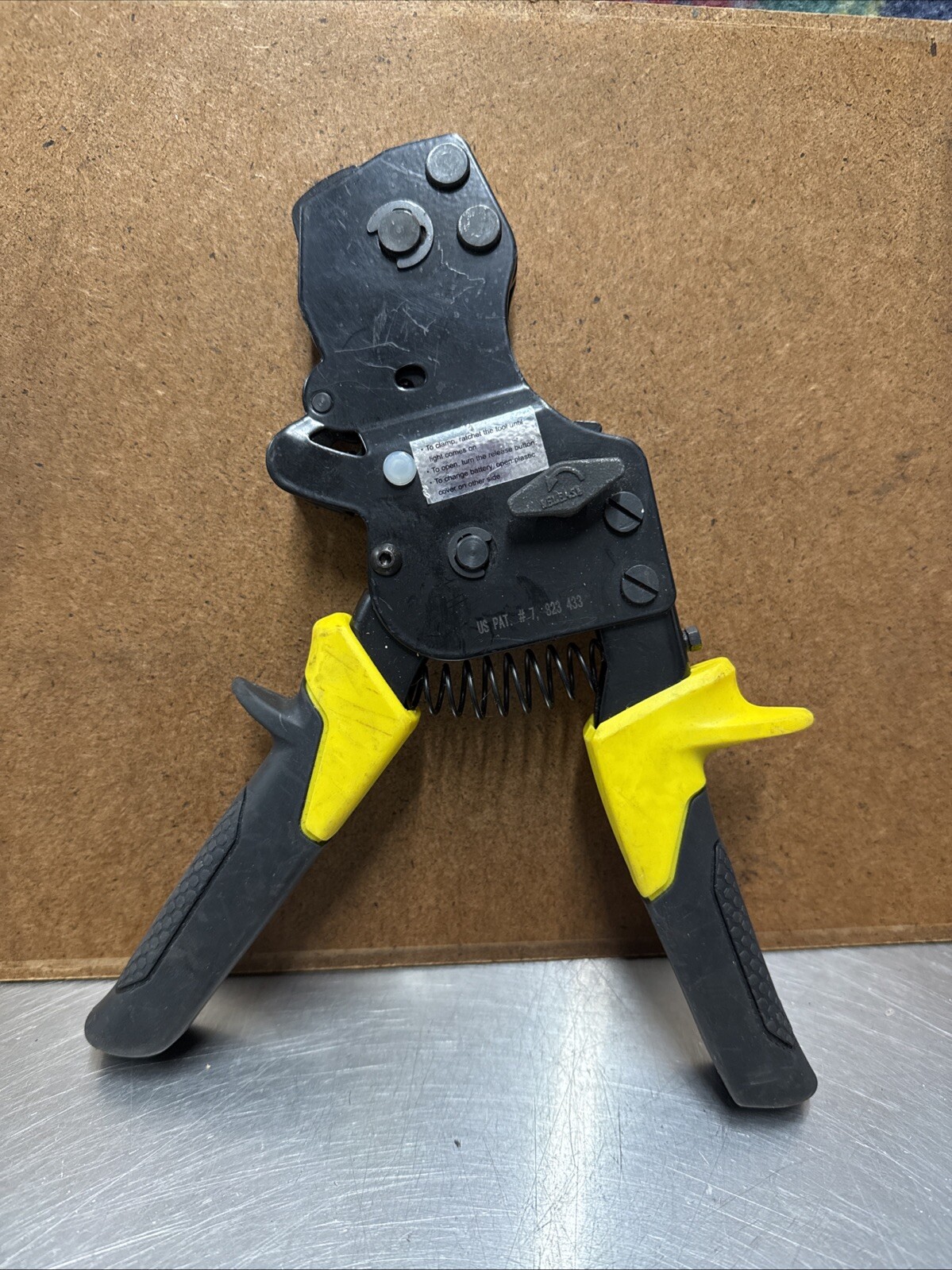 Apollo PEX Cinch Clamps Crimper ASTM F2098 Ratcheting Pinch Clamp Hand Tool