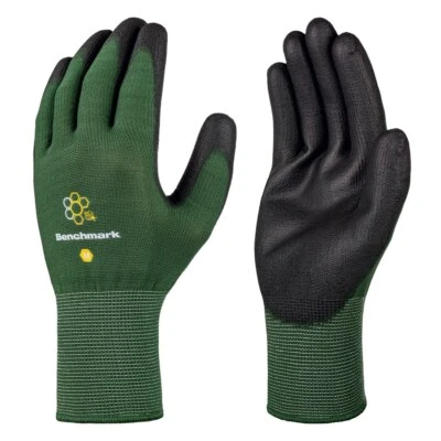 Guanti da giardinaggio Benchmark Tattili Comodi Impugnatura Lattice Sicurezza Lavoro Uomo/Donna