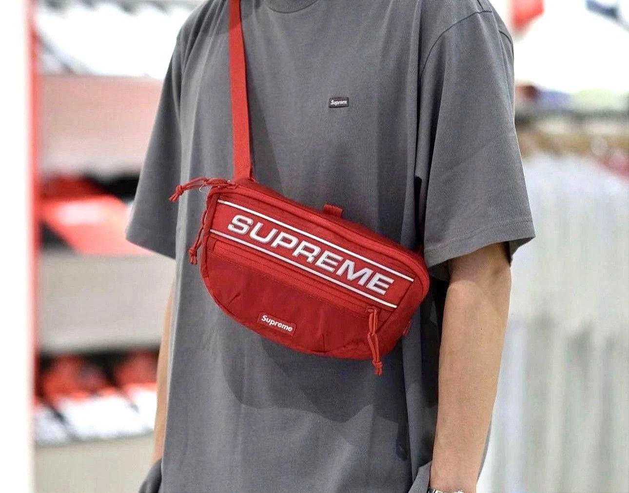 Sac taille logo 3D suprême