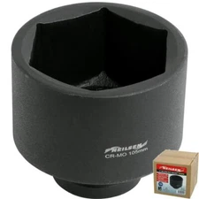 Neilsen Hub Wheel Bearing DAF Nut Impact Wrench 105mm Socket 1" Hex Drive