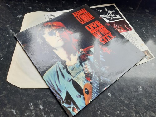 JOHN LENNON - UBER Rare Irish Press LP -LIVE IN NEW YORK CITY-Translucent Vinyl - Picture 20 of 22