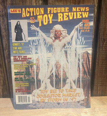 LEE'S ACTION NEWS & TOY REVIEW ~ FEBRUARY 1997 #52 ~ KENNER, MEDICOM, TOY BIZ