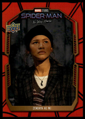 2023 UD Spider-Man: No Way Home Zendaya as MJ #E-4 Ensemble