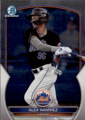 2023 BOWMAN DRAFT CHROME NEW YORK METS - ALEX RAMIREZ #BDC-17