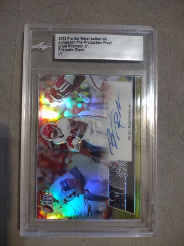 BRIAN ROBINSON JR AUTOGRAPH 2022 TRUE 1/1 AUTO COMMANDERS SUPERSTAR MINT! ROOKIE