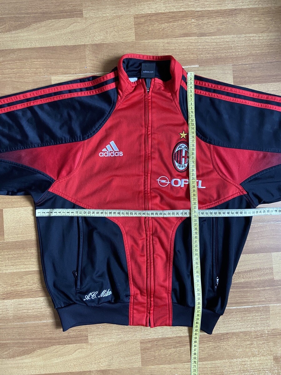 MILAN 2004 2005 FOOTBALL SOCCER TRACK JACKET ADIDAS 369283 MILAN 2004 2005 FOOTBALL SOCCER TRACK JACKET ADIDAS 369283