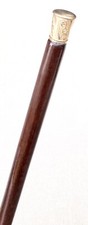 Vintage Antique Estate Gold Filled Top Knob Swagger Walking Stick Cane Old