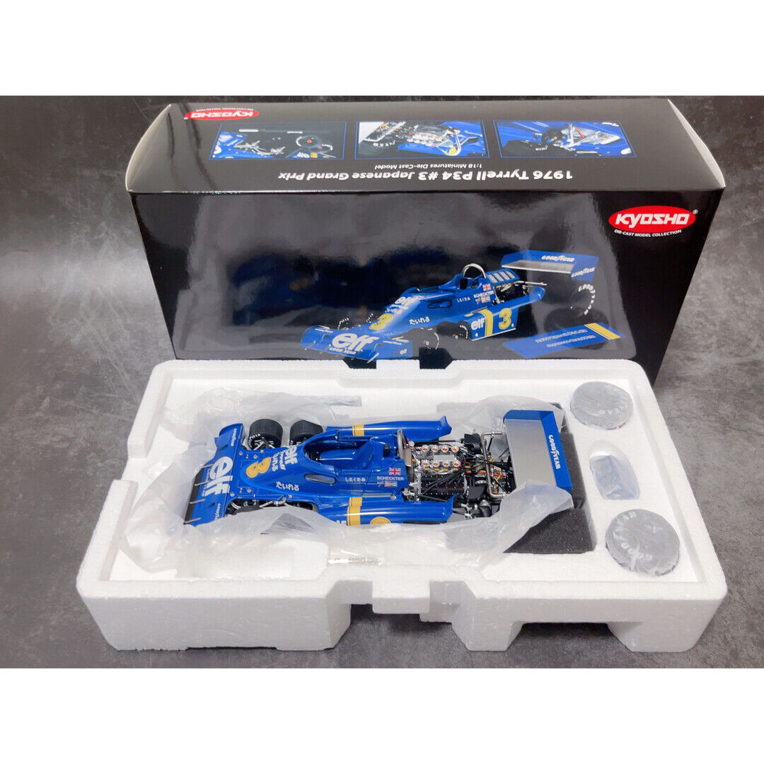Kyosho Exoto 1/18 Tyrrell Ford P34 #4 Japan GP 197 Tyrell Kyosho Exoto 1/18 Tyrrell Ford P34 #4 Japan GP 197 Tyrell