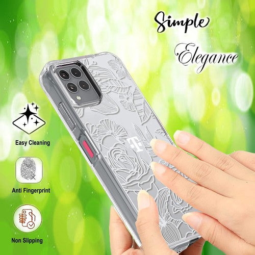 Coque téléphone antichoc + écran en verre trempé pour T-Mobile Revvvl 6 Pro 5G - Photo 41 sur 44