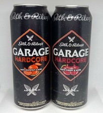 GARAGE HARDCORE Seth and Riley's Empty Beer Cans 500ml Ukraine 2021 Set of 2