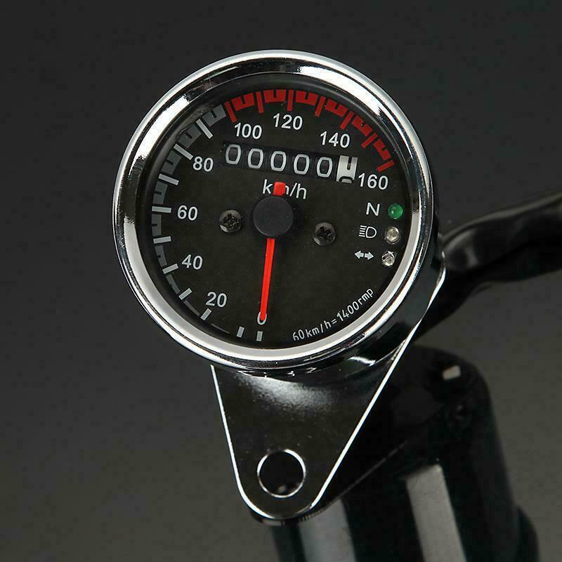 12V 0160km/h Odometer Speedometer Indicator for Harley XL Sportster