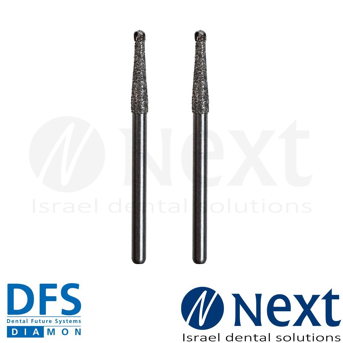 Lotx2 Dental Endodontic instruments Carbide head diamond bur 1.2 mm DFS ...