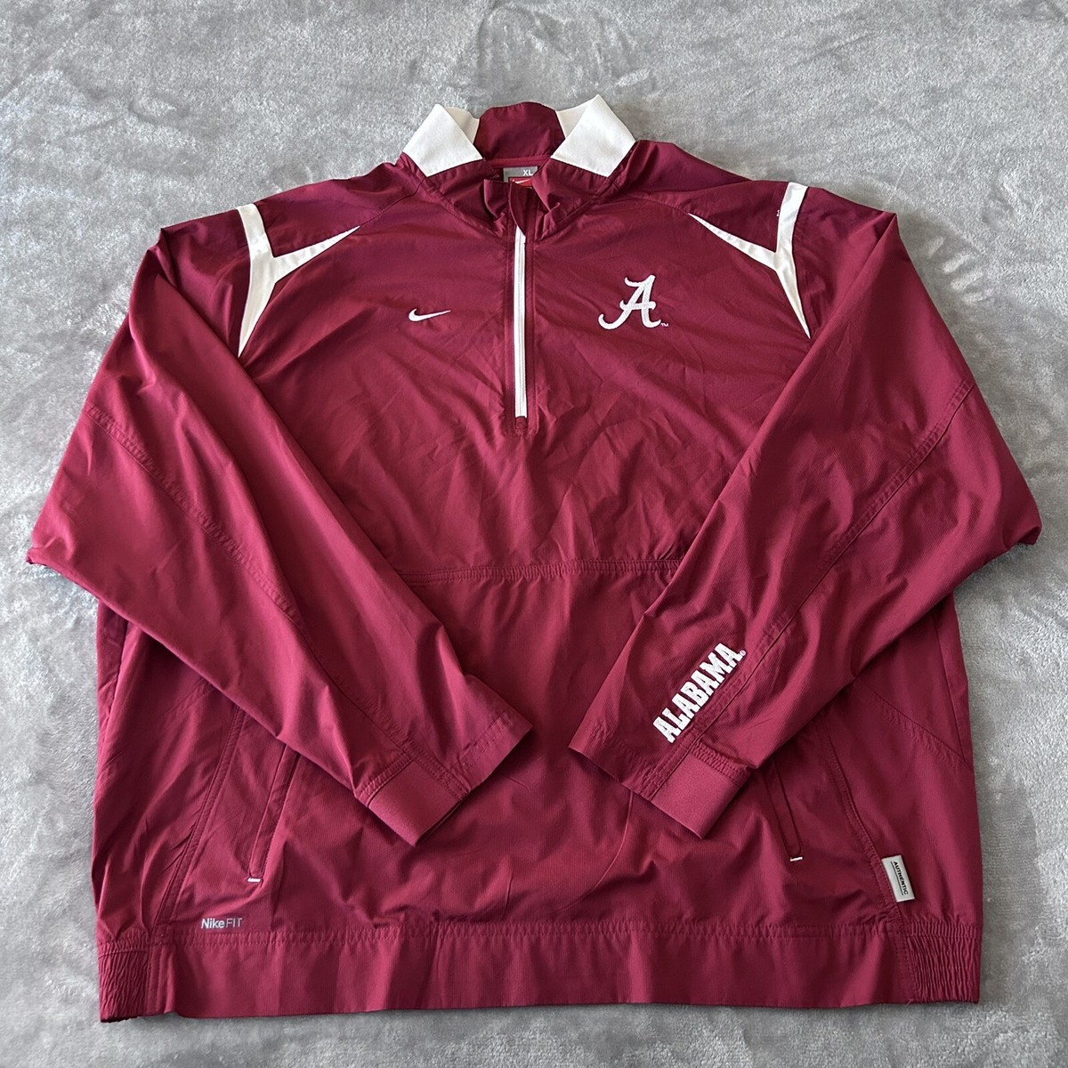 alabama nike quarter zip