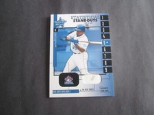2001 LEAF ROOKIES & STARS STANDOUTS ON DECK CARD CARLOS DELGADO  BLUE JAYS