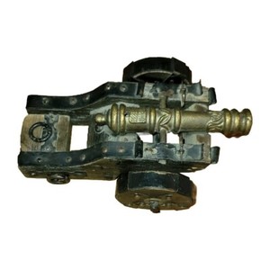 Model of a Spanish Field Cannon, circa 16th century Replica Metal And Wood