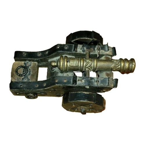 Model of a Spanish Field Cannon, circa 16th century Replica Metal And Wood 