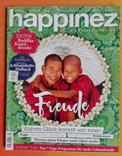 Happinez Zeitschrift 2015  Jahrgang 6 Nr. 3 -  Thema FREUDE