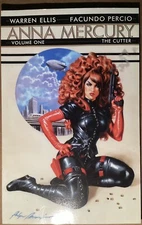 Anna Mercury Volume 1 The Cutter by  Warren Ellis and Facundo Percio