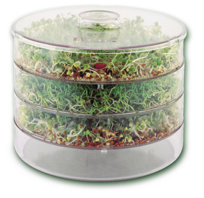 A Vogel Biosnacky 3 Tier Germinator Large Seed Sprouter