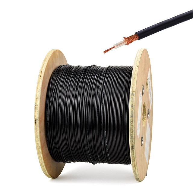 20 Meters RG174 Copper Braid Shielded Flexible RF Coaxial Cable eBay