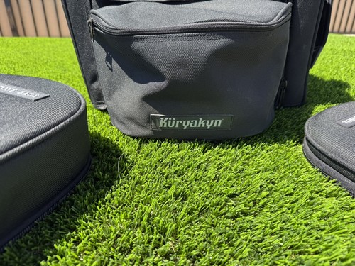 Kuryakyn Tombstone Motorcycle Harley Seat and Back Rest Pad /Bag +2 Fathers Day - Picture 6 of 17