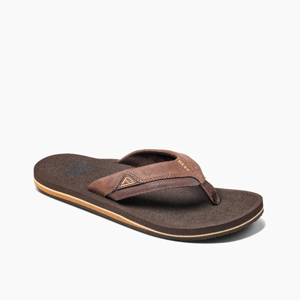 Reef Men's Cushion Dawn Flip Flops Brown NWT eBay