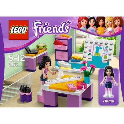 lego friends emma's design studio