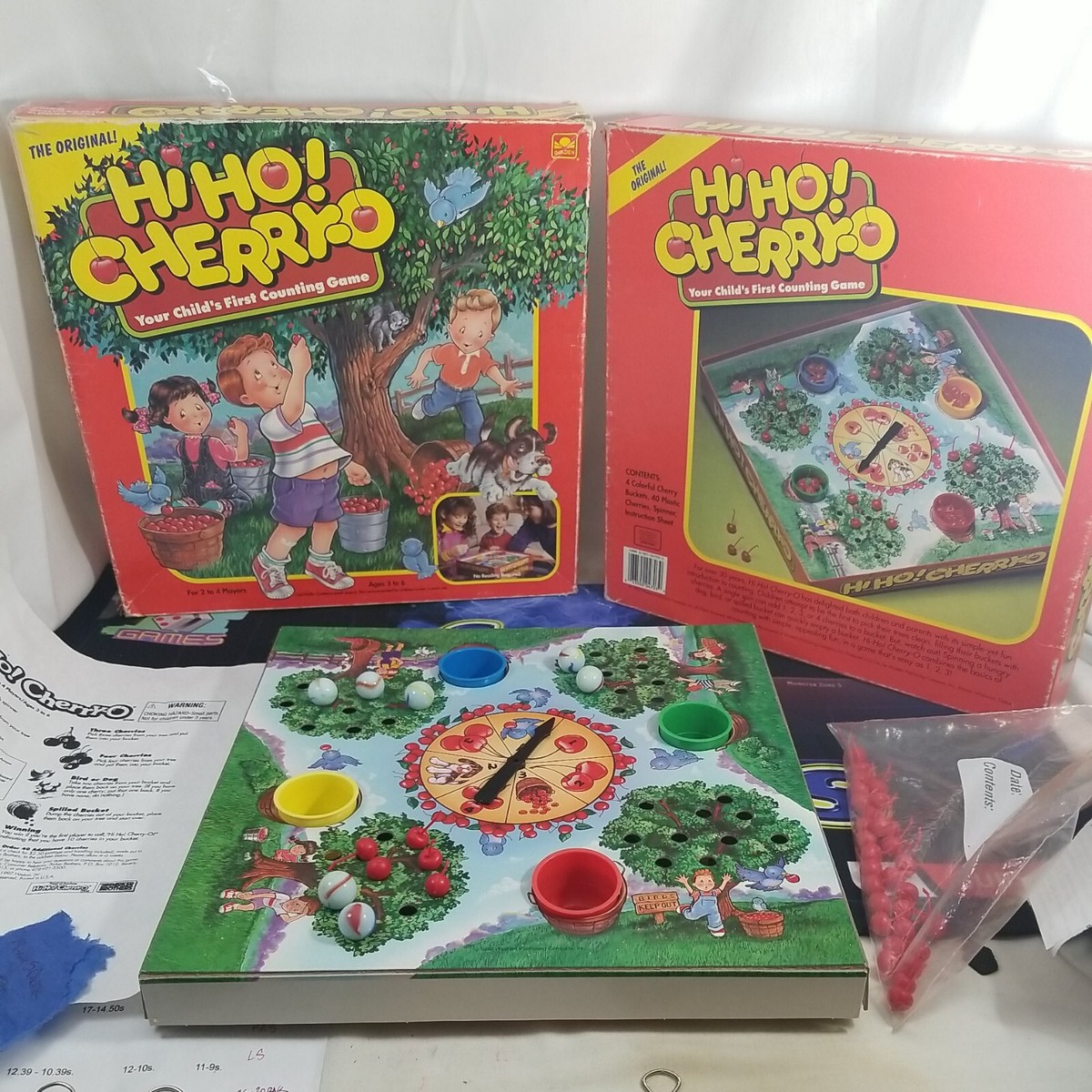 Hasbro Gaming Hi Ho Cherry-O Board Game