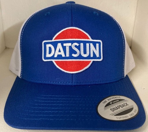 YUPOONG Datsun Logo SNAPBACK TRUCKER Hat Cap Classic New! 240z 280z Fairlady - 第 2/5 張圖片