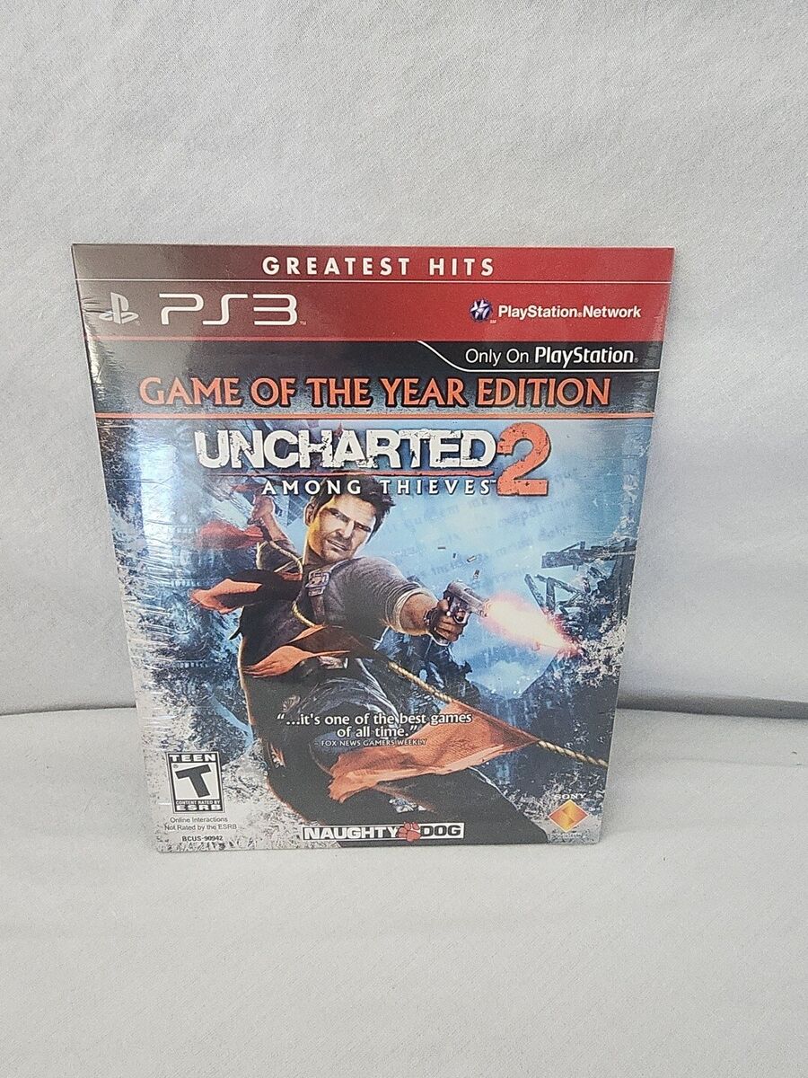 Uncharted 2: Among Thieves-Game of the Year Edition PS3 *Brand New-factory  seal