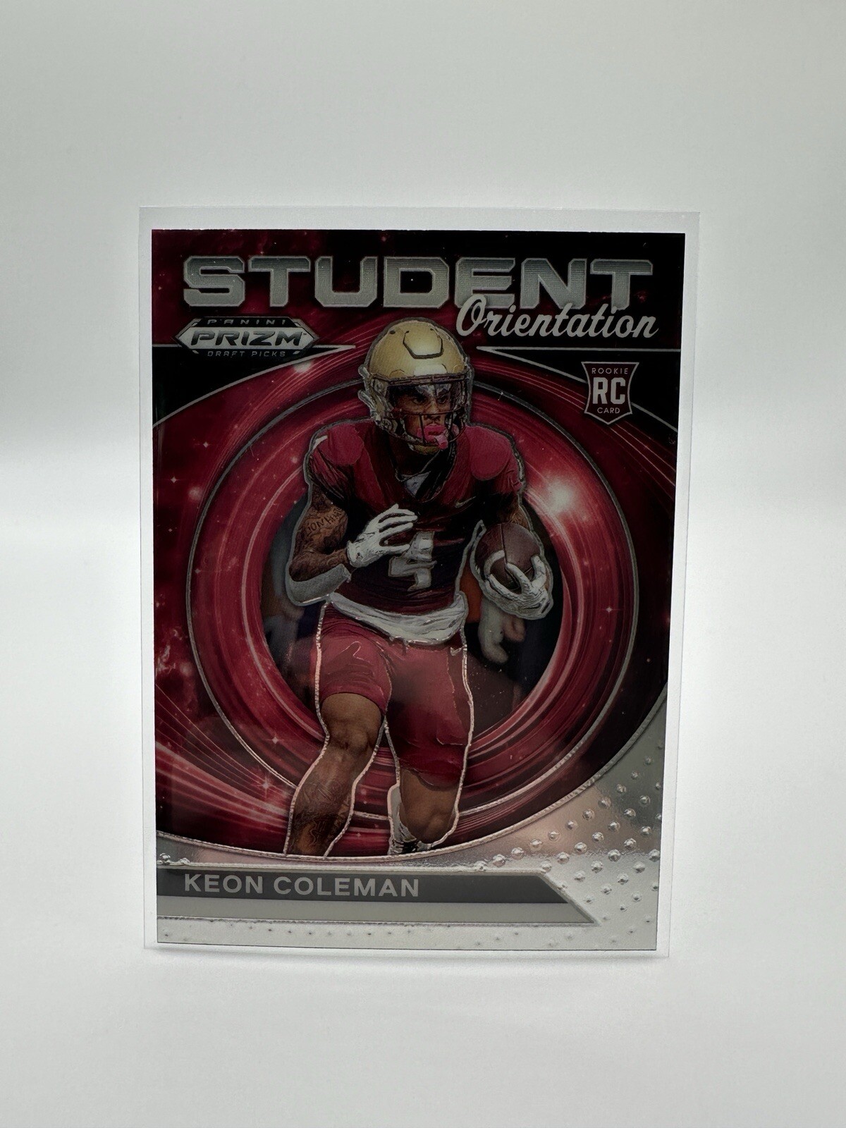 2024 Panini Prizm Draft Picks Keon Coleman Student Orientation Buffalo Bills RC