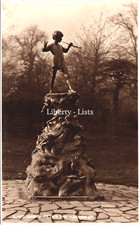 London Peter Pan Statue Postcard - Glen Nuring Glenhurst Road Mannamead Plymouth