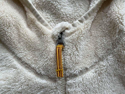 LL BEAN FULL ZIP DEEP PILE SHERPA HOODIE RARE YOUTH GIRLS LARGE 14-16 EXCELLENT - Picture 3 of 10