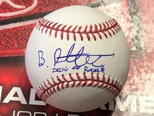Blake Rutherford Signed Official Baseball COA 2016 1st Rd White Sox Yankees A