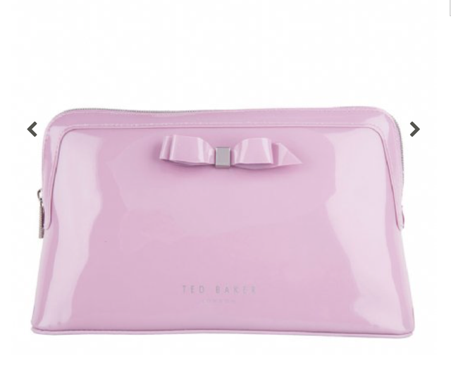 ted baker white makeup bag 
