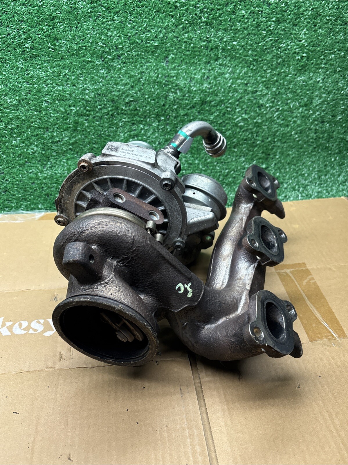 14-20 Maserati Ghibli Quattroporte Levante Right Turbocharger Manifold Assy OEM