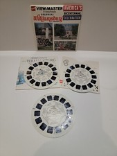 View-Master A813, Colonial Williamsburg, VA, 3 Reel Set, Version A