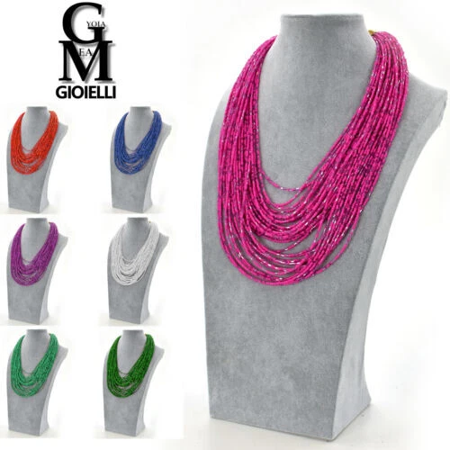 Runde Modeschmuck-Halsketten & -Anhänger mit Perle