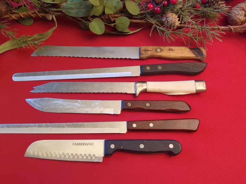 Kitchen Knife LOT OF 6  Used 