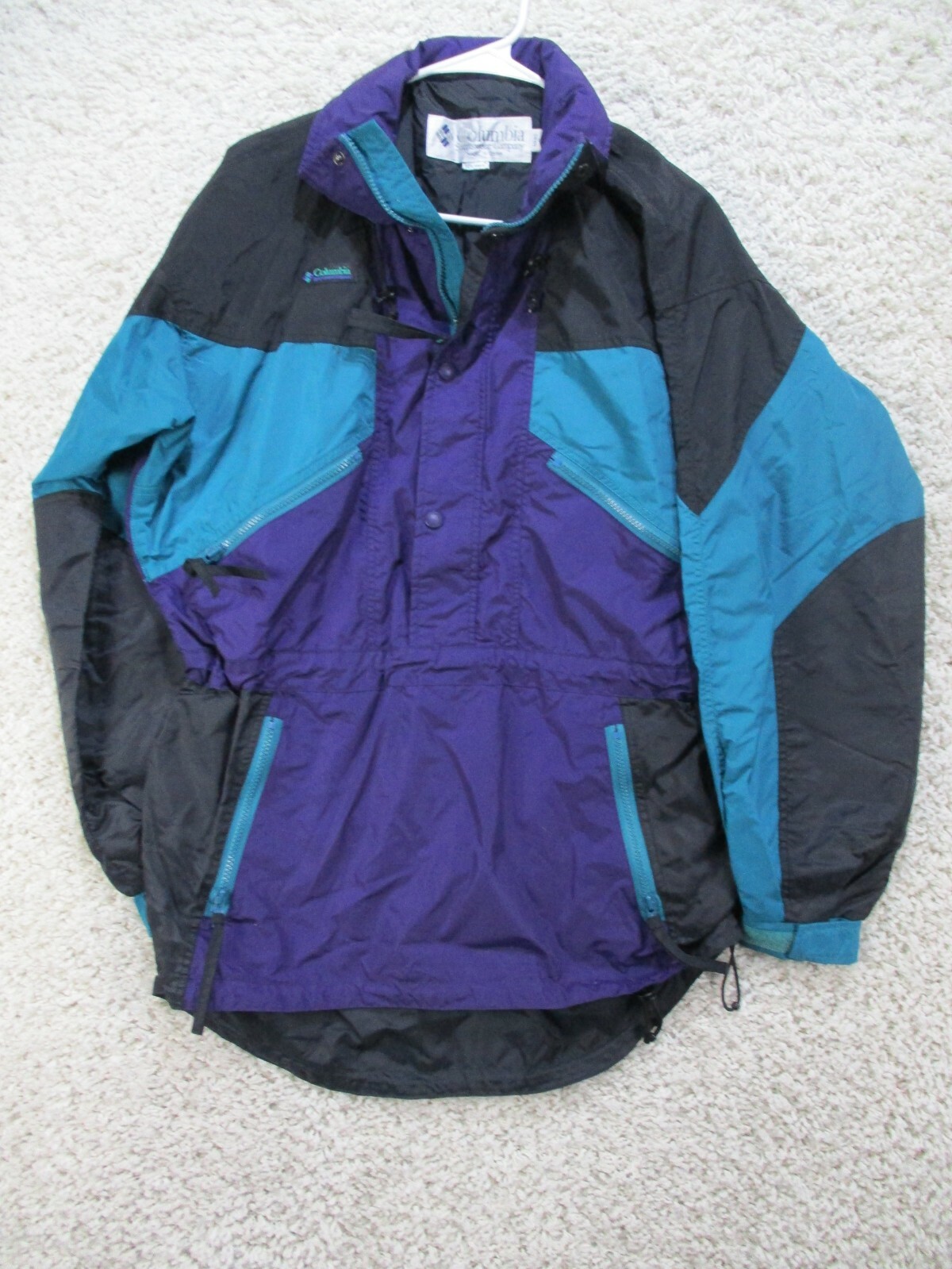 Columbia Windbreaker Jacket Men's Small 