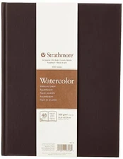 Strathmore 400 Series Watercolor Art Journal 8.5x11 Cold Press 75 Inches