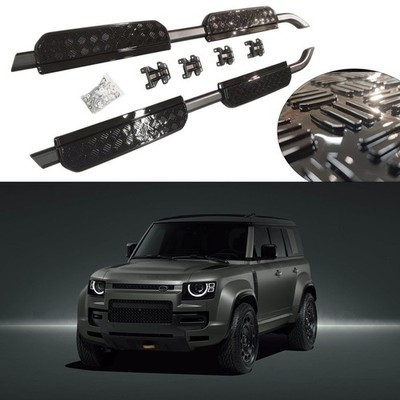 Fixed Running Board Pedal Side Step Nerf Bar Fits for Defender 110 130 2020-2026