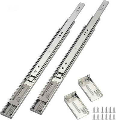 OCG Soft Close Drawer Slides 22 Inch 5 Pairs Full Extension