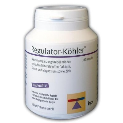 REGULATOR-Köhler magensaftresistente Kapseln 100 St PZN 10916326